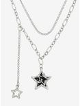 Social Collision® Double Layer Star Necklace, , alternate