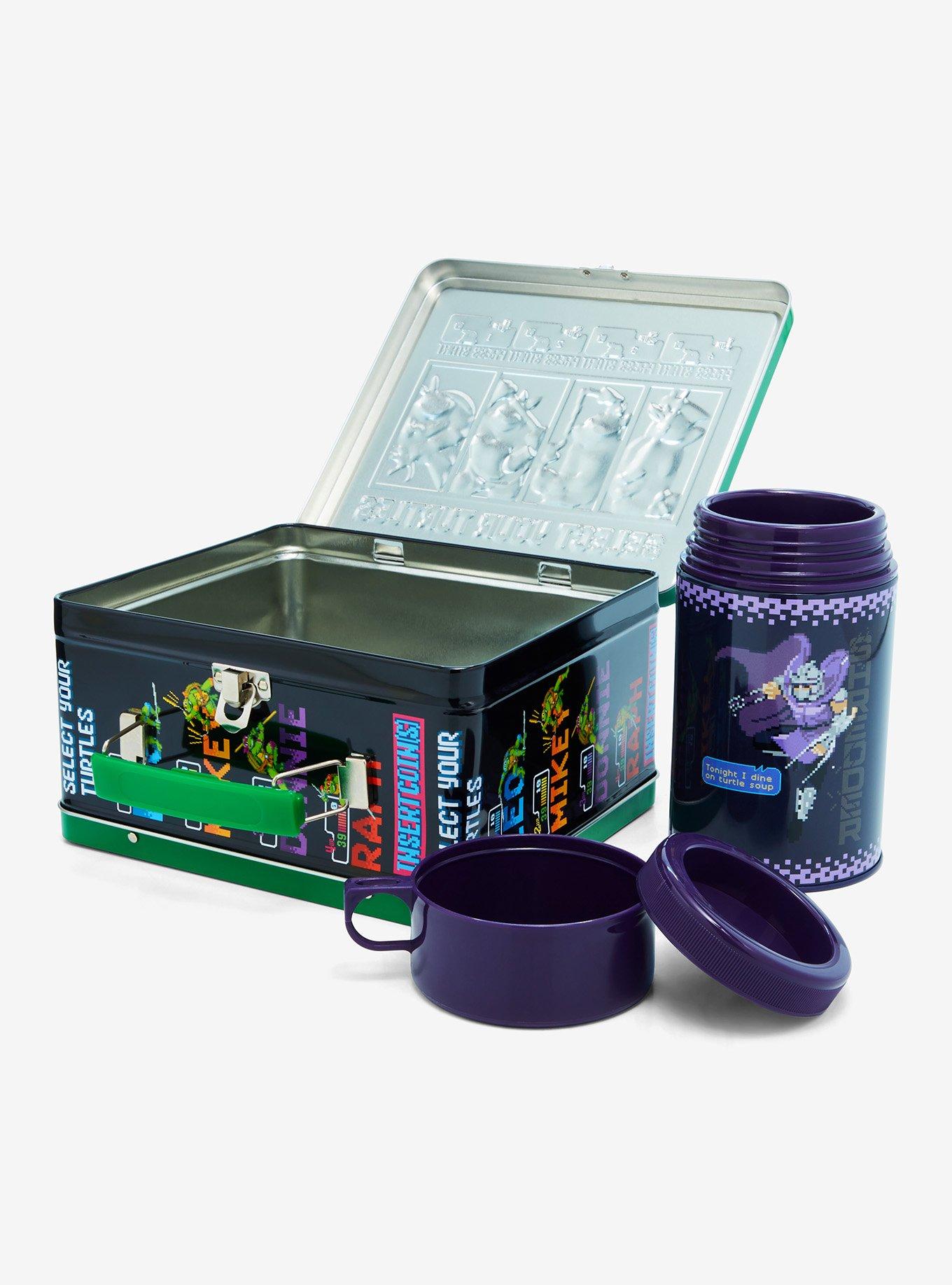 Teenage Mutant Ninja Turtles Arcade Metal Lunch Box With Insulated Beverage Container, , alternate