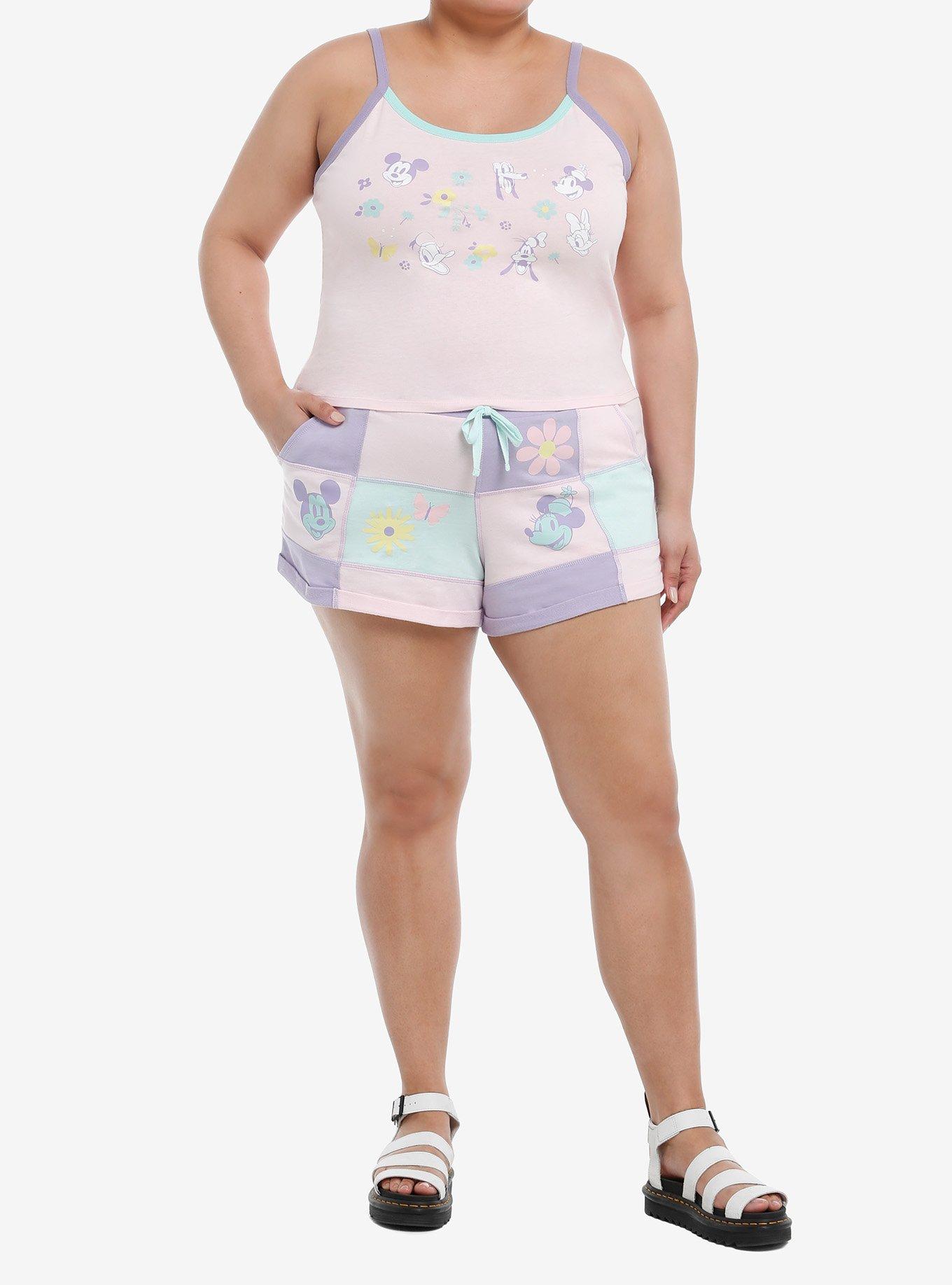 Her Universe Disney Mickey Mouse And Friends Pastel Spring Girls Cami Plus Size, , hi-res