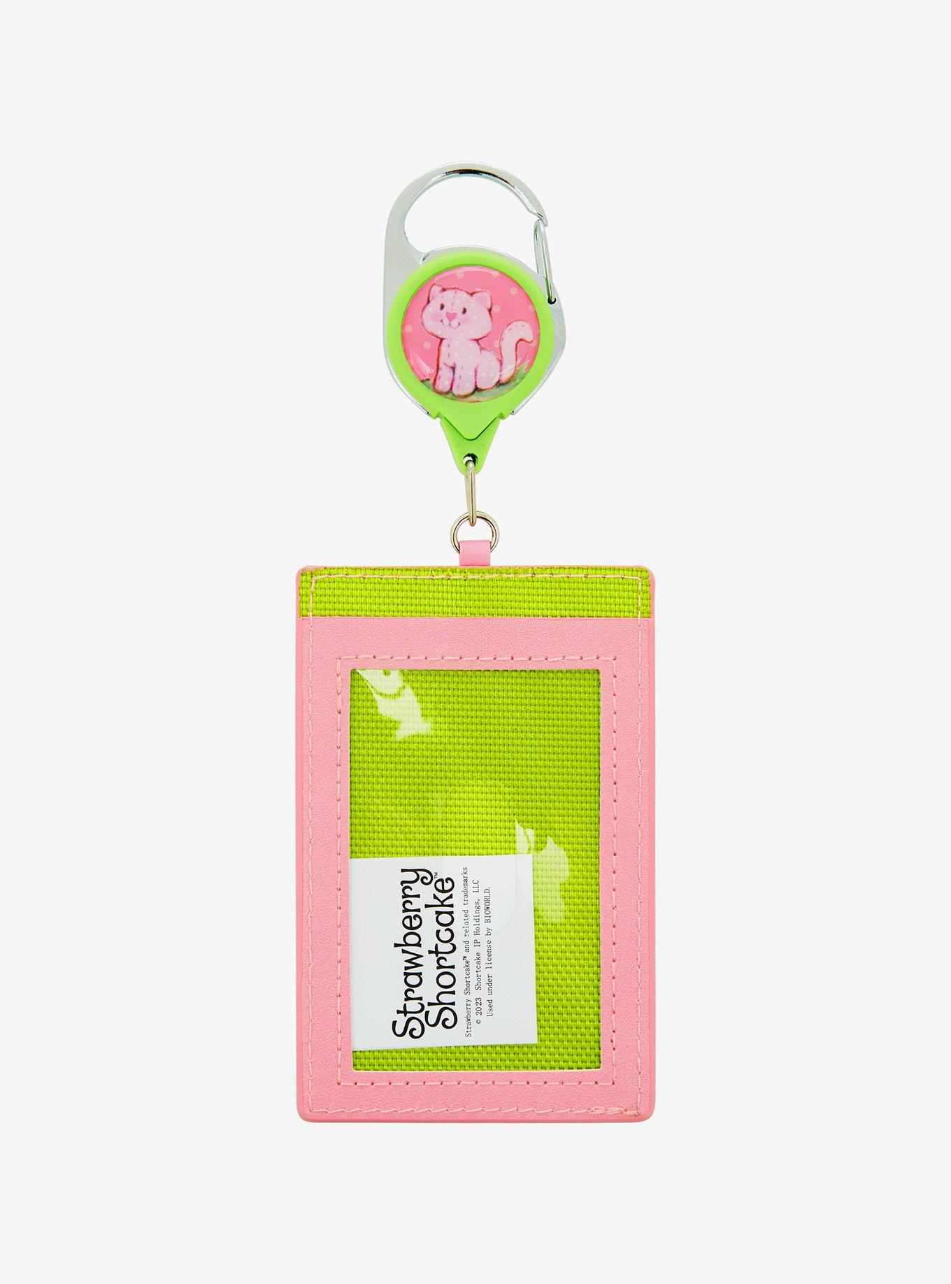 Strawberry Shortcake Custard Retractable Lanyard - BoxLunch Exclusive, , alternate