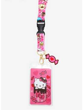 Sanrio Hello Kitty and Friends Hot Chocolate Allover Print Lanyard, , hi-res