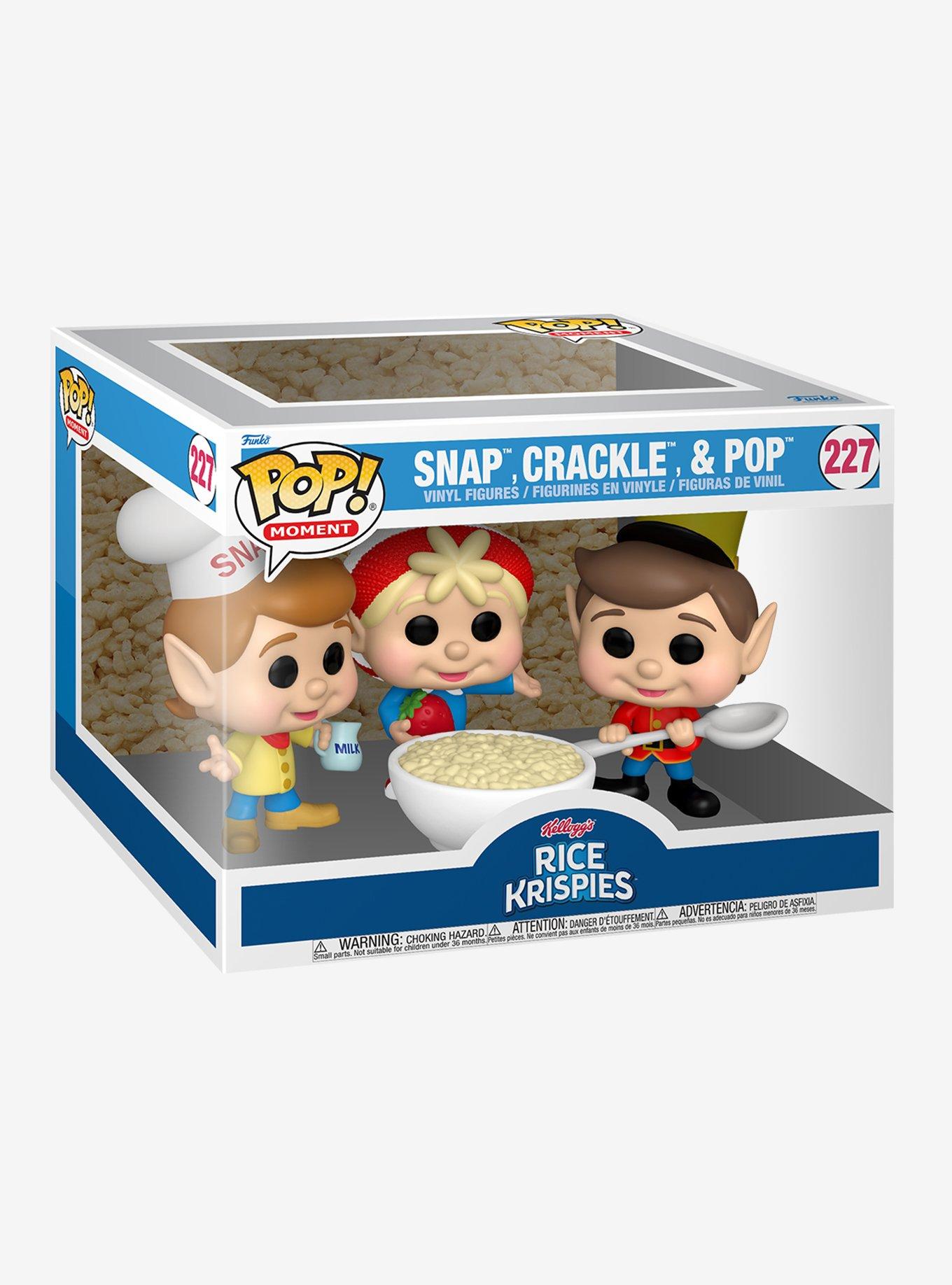 Funko Pop! Moment Rice Krispies Snap, Crackle, & Pop Vinyl Figure, , alternate