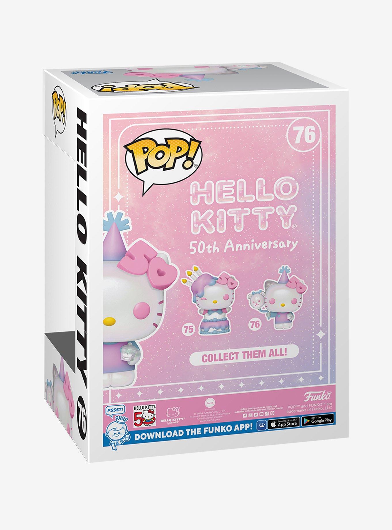 Funko Pop! Sanrio Hello Kitty 50th Anniversary Balloons Pearlized Vinyl Figure, , alternate