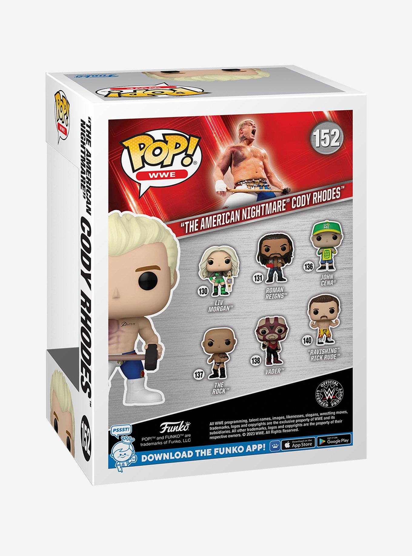 Funko Pop! WWE "The American Nightmare" Cody Rhodes Vinyl Figure, , alternate