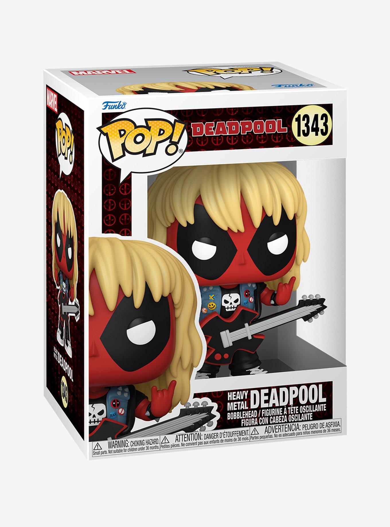 Funko Pop! Marvel Deadpool Heavy Metal Deadpool Vinyl Bobblehead Figure, , alternate