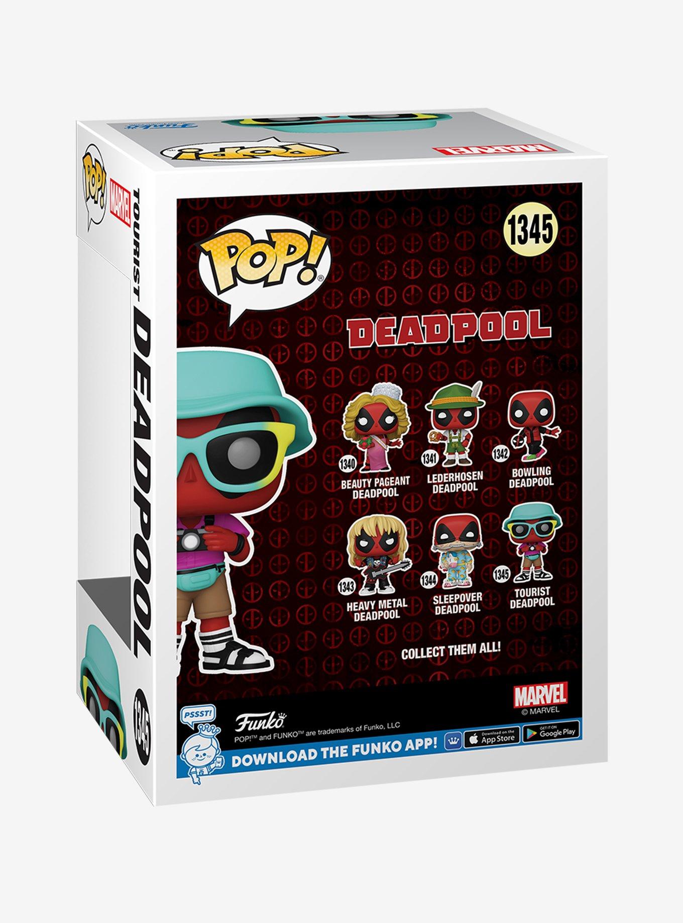Funko Pop! Marvel Deadpool Tourist Deadpool Vinyl Bobblehead Figure, , alternate