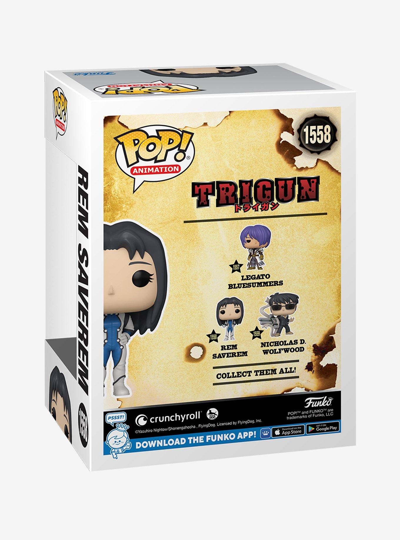 Funko Pop! Animation Trigun Rem Saverem Vinyl Figure, , alternate