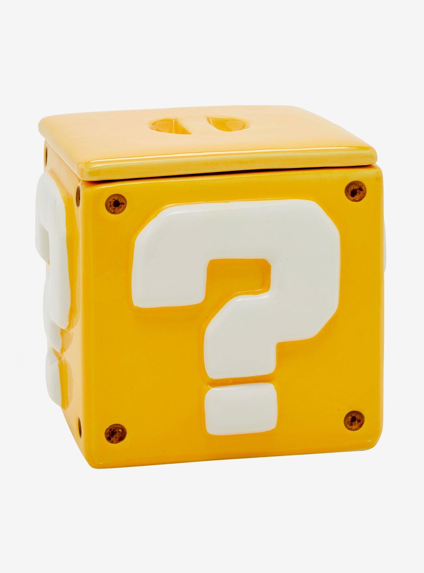 Nintendo Super Mario Bros. Question Block Storage Jar, , alternate