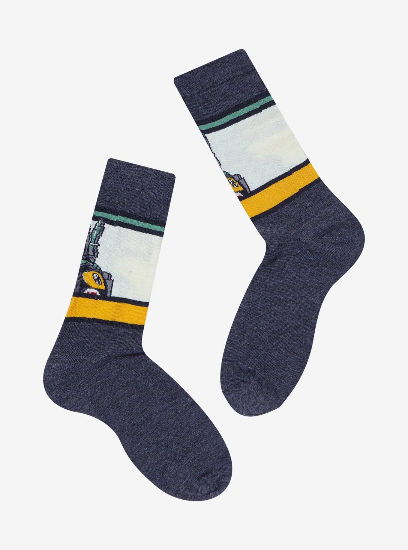 Star Wars The Mandalorian Boba Fett Crew Socks, , alternate