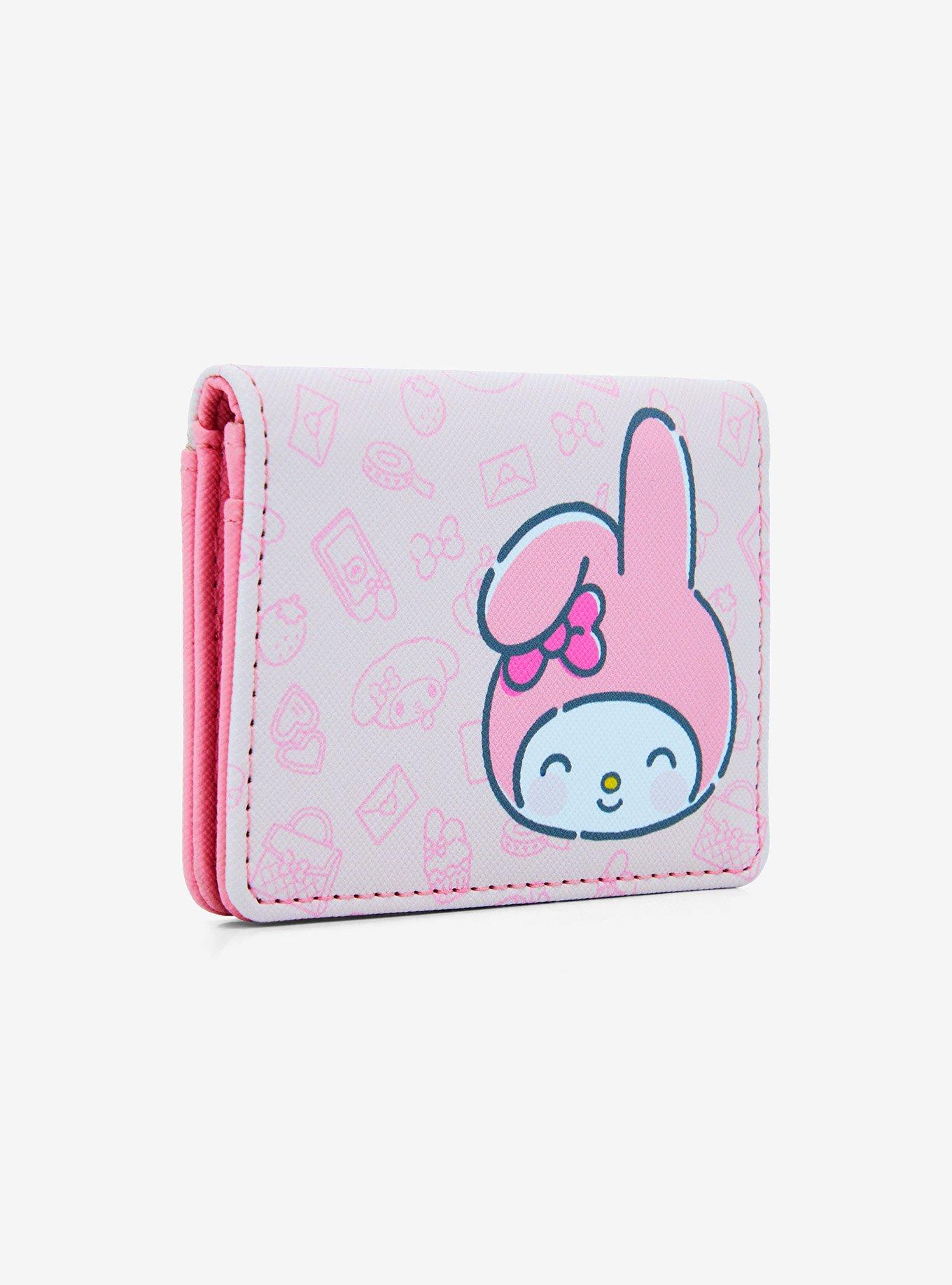 My Melody Icons Flap Wallet, , hi-res