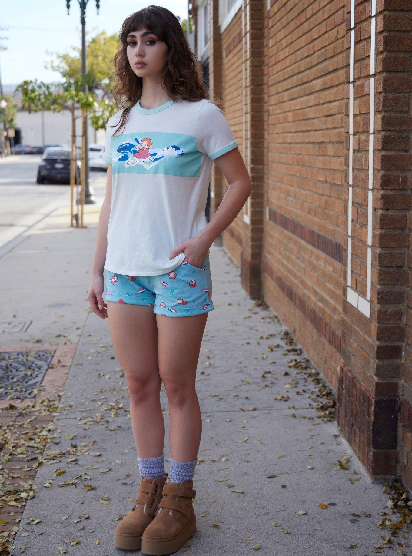 Her Universe Studio Ghibli Ponyo Stripe Ringer T-Shirt, , hi-res