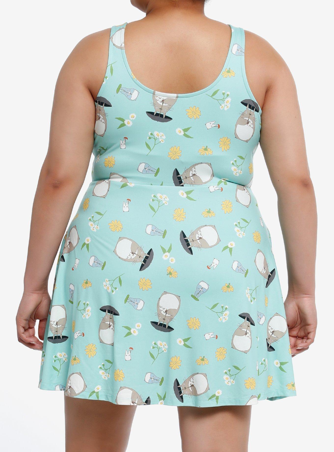Her Universe Studio Ghibli My Neighbor Totoro Athletic Dress Plus Size, MULTI, alternate