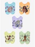 Disney Princess Icons No-Show Socks 5 Pair, , alternate
