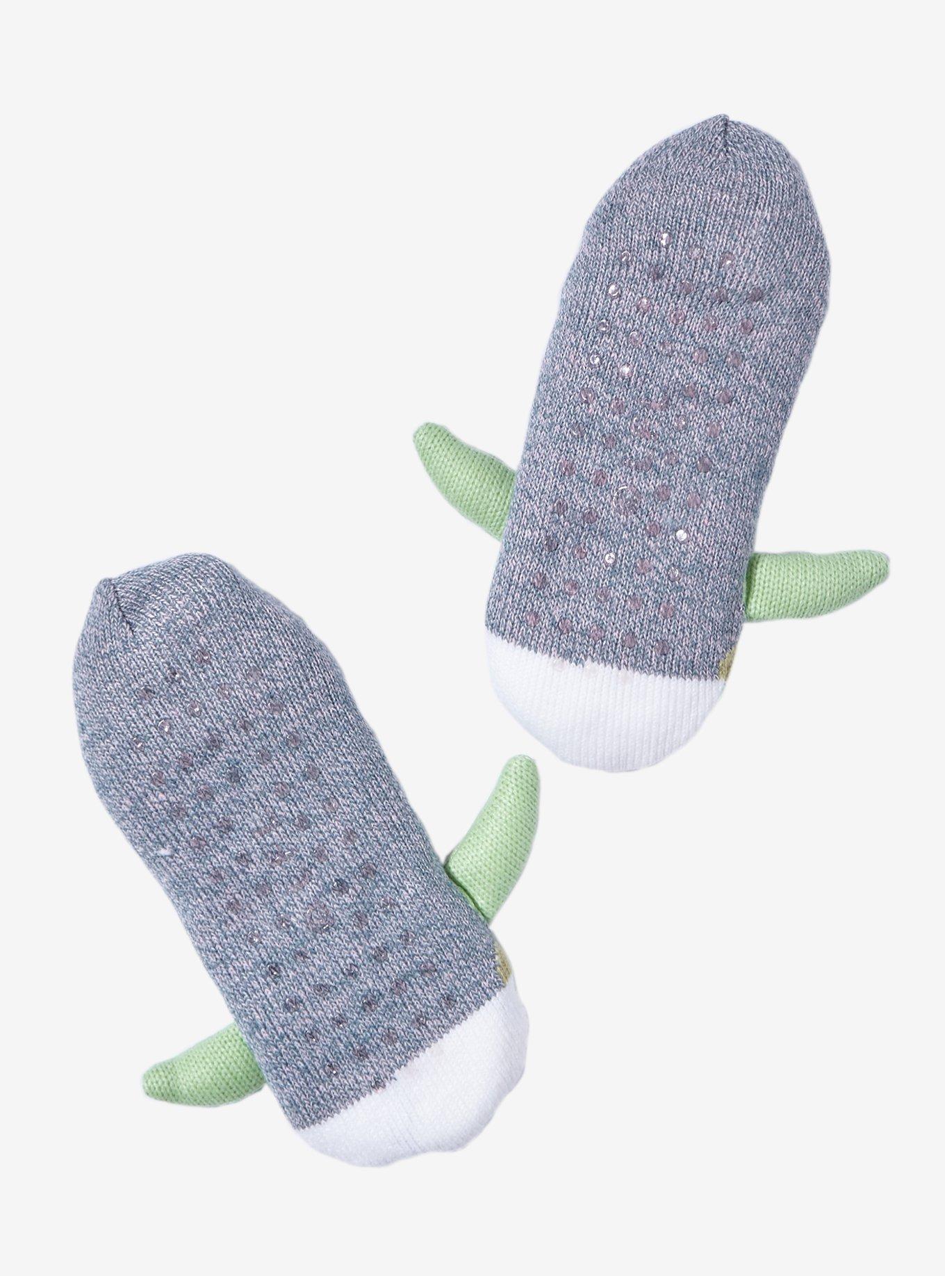 Star Wars The Mandalorian Grogu Cozy Slipper Socks, , alternate