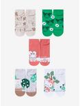 Hello Kitty And Friends Nature No-Show Socks 5 Pair, , alternate