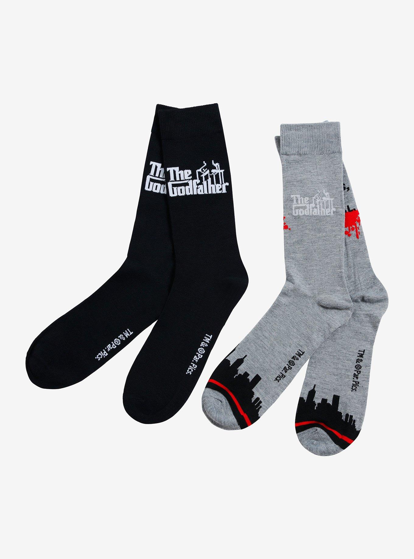 The Godfather City Crew Socks 2 Pair, , alternate