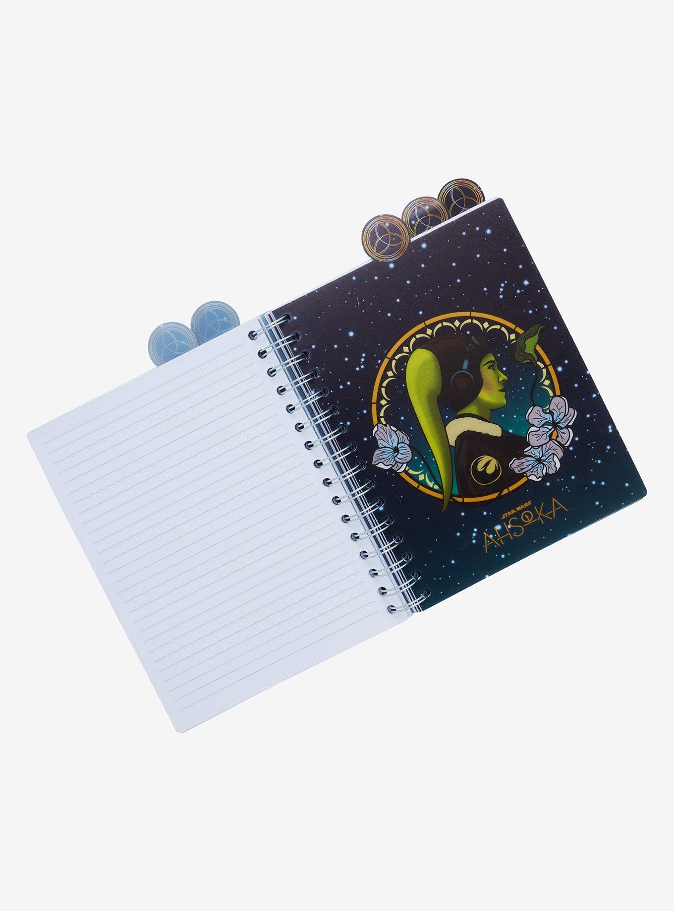 Star Wars Ahsoka Stained Glass Portrait Tab Journal, , alternate
