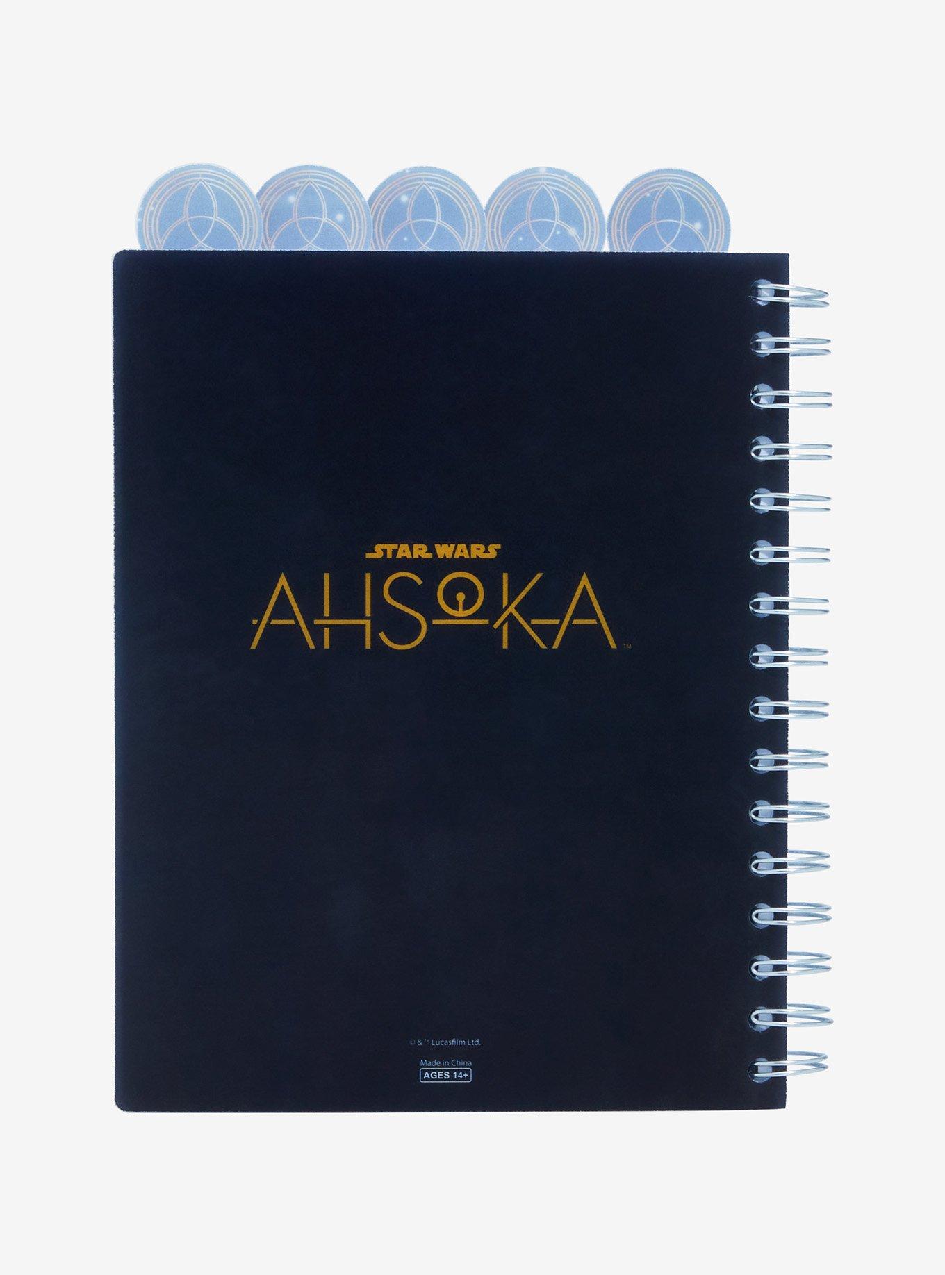 Star Wars Ahsoka Stained Glass Portrait Tab Journal, , alternate