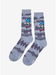 Sonic The Hedgehog Sunglasses Tie-Dye Crew Socks, , alternate