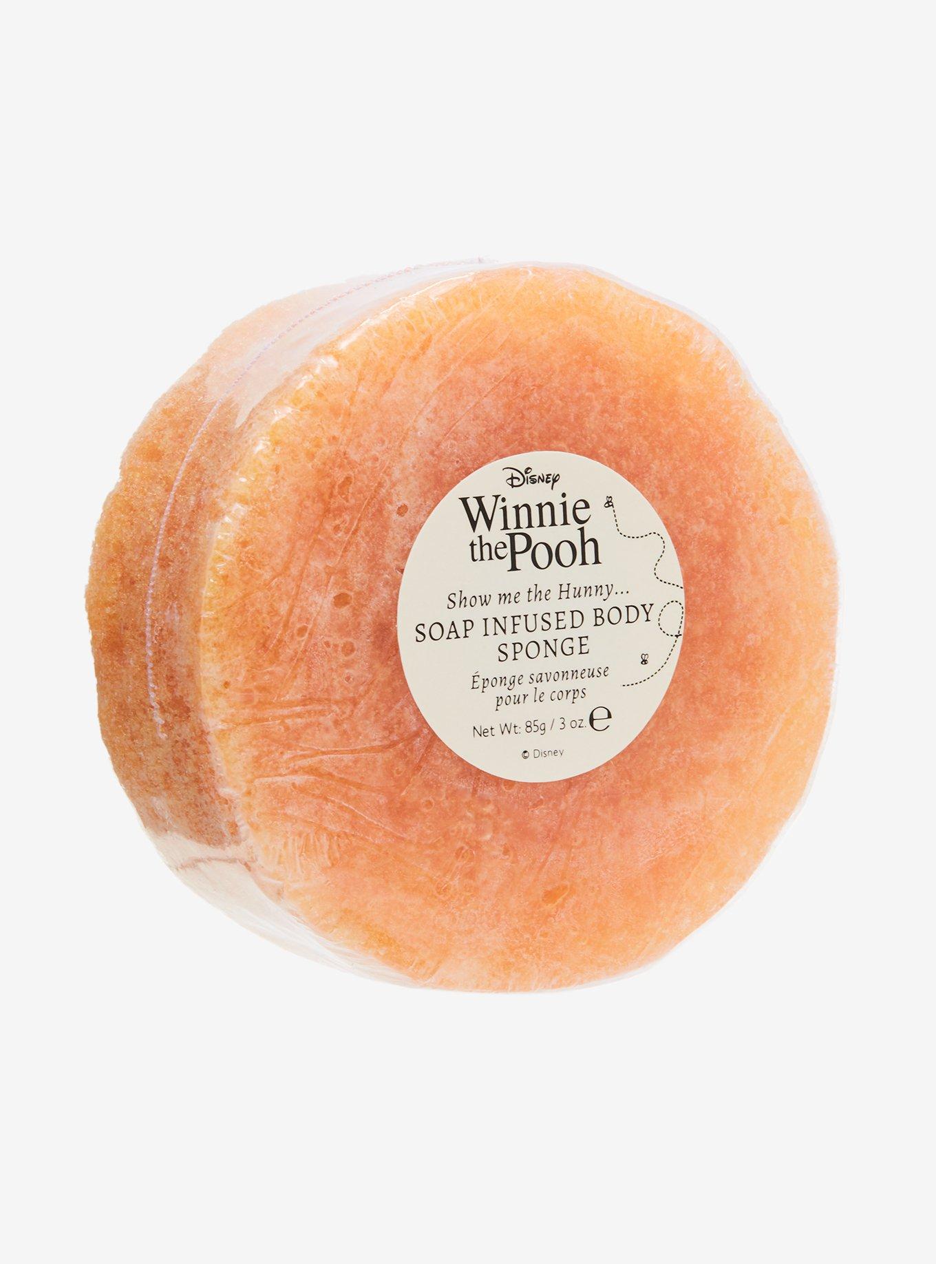 Mad Beauty Disney Winnie The Pooh Soap Infused Body Sponge, , alternate
