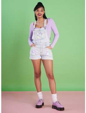 Her Universe Disney Mickey Mouse And Friends Pastel Denim Shortalls, , hi-res