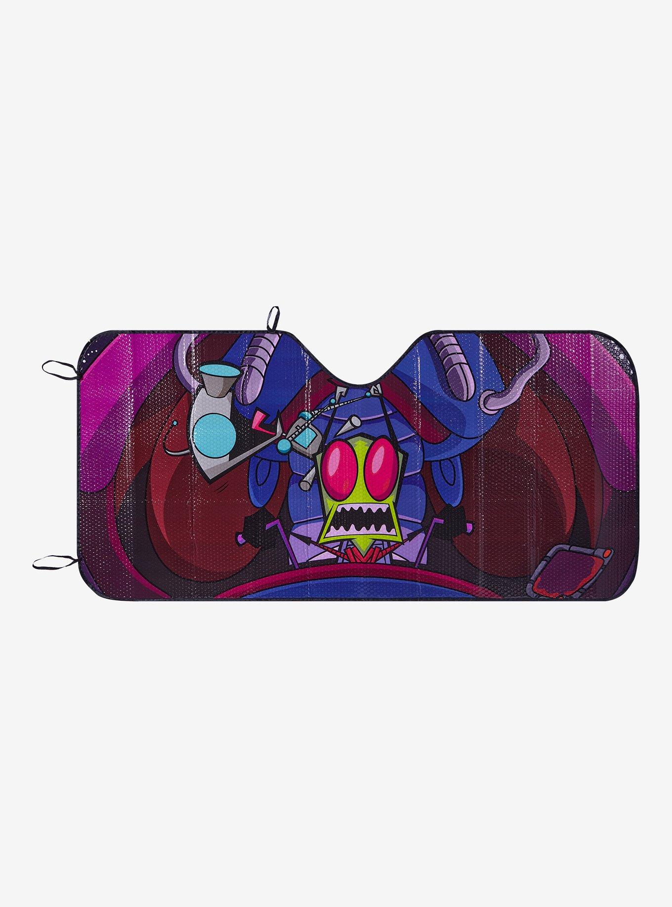 Invader Zim GIR & Zim Spaceship Sunshade, , hi-res