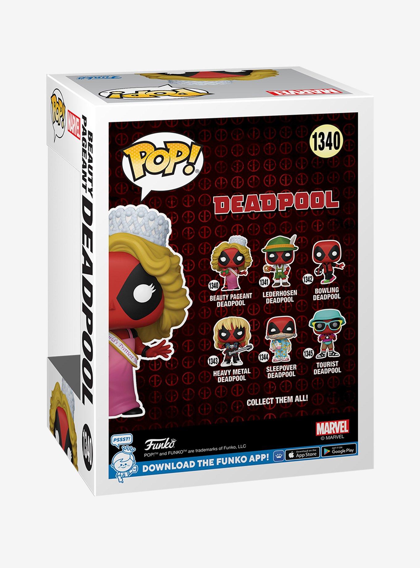 Funko Deadpool Pop! Marvel Beauty Pageant Deadpool Vinyl Bobble-Head, , alternate