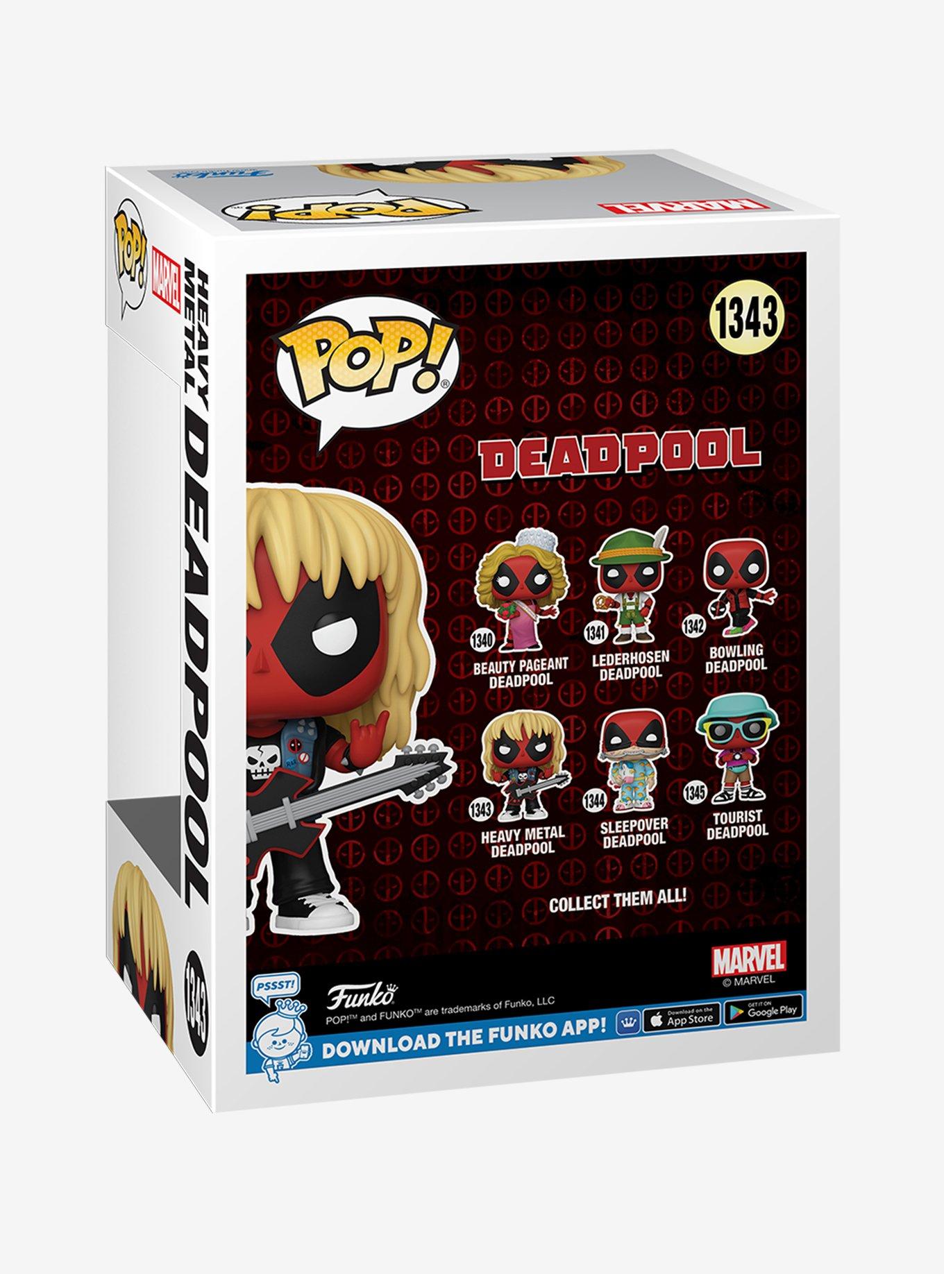 Funko Deadpool Pop! Marvel Heavy Metal Deadpool Vinyl Bobble-Head, , alternate