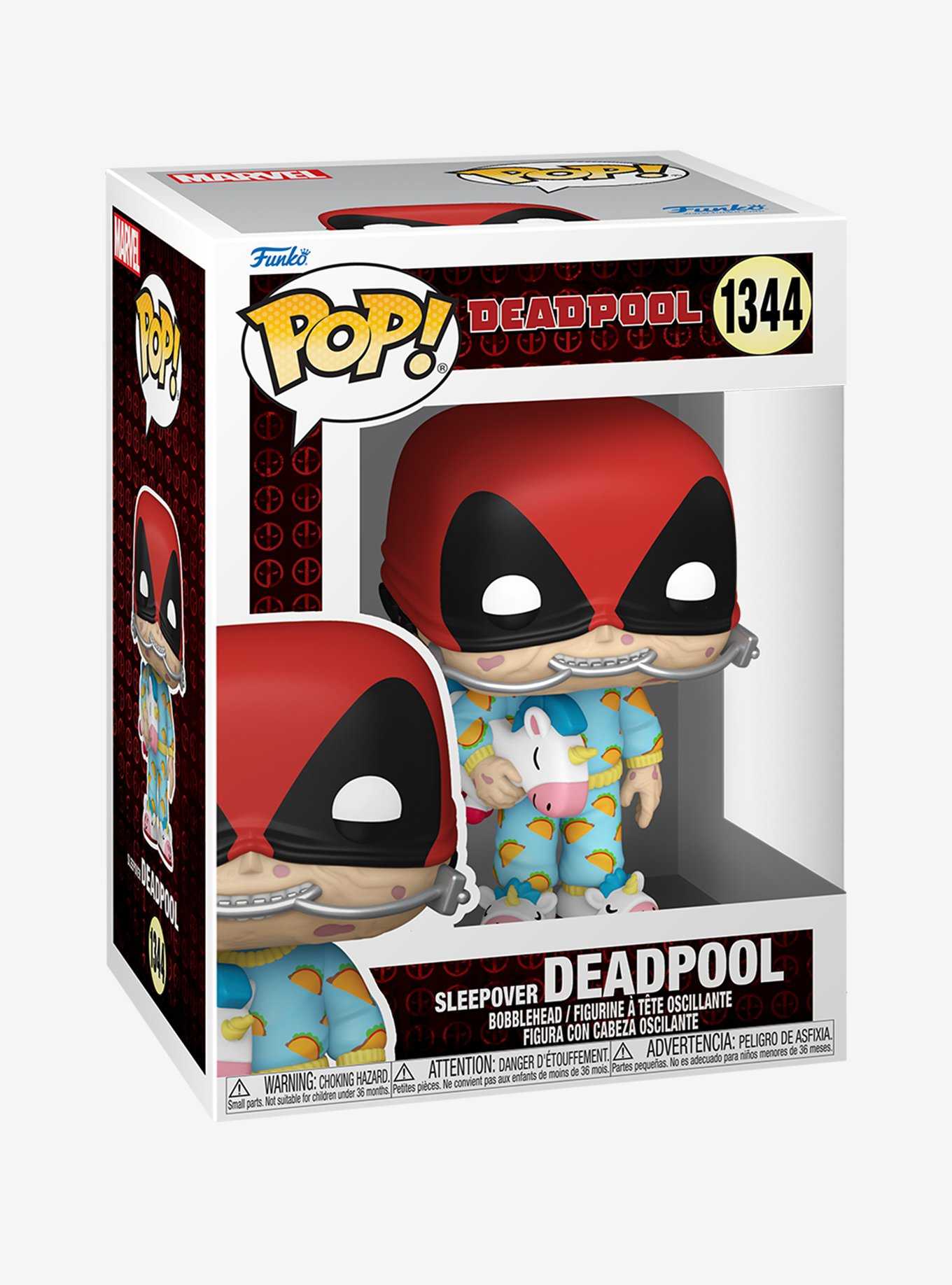 Funko Deadpool Pop! Marvel Sleepover Deadpool Vinyl Bobble-Head, , hi-res