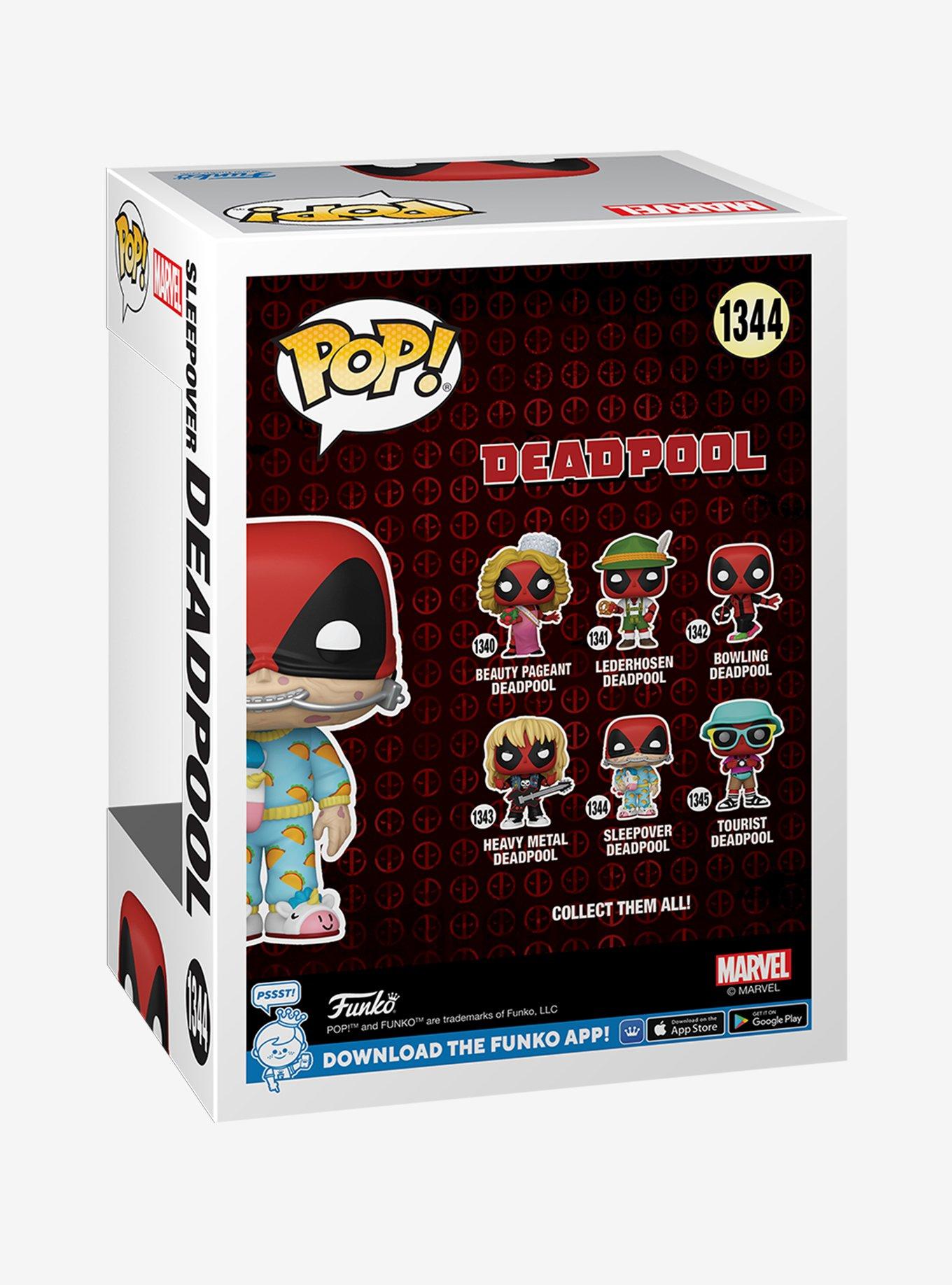 Funko Deadpool Pop! Marvel Sleepover Deadpool Vinyl Bobble-Head, , alternate