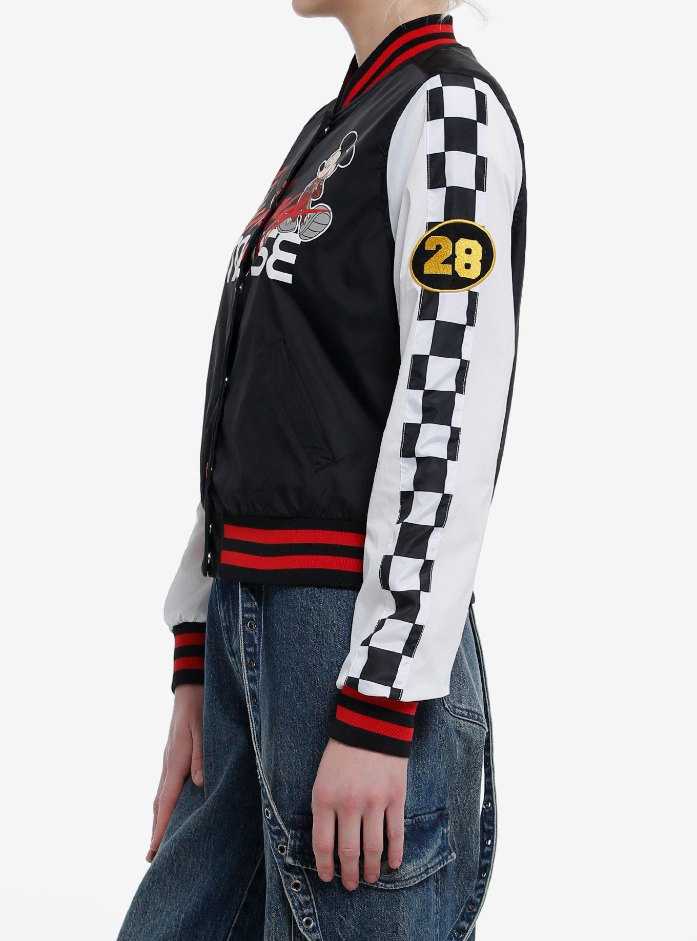 Disney Mickey Mouse Racing Varsity Windbreaker Jacket, MULTI, alternate