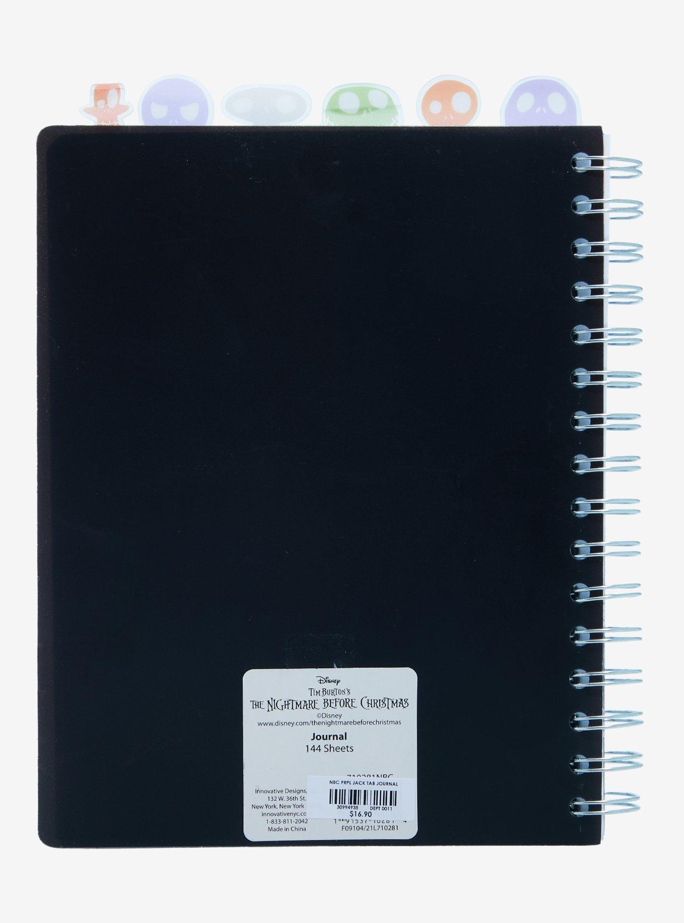 The Nightmare Before Christmas Sketch Tab Journal, , alternate