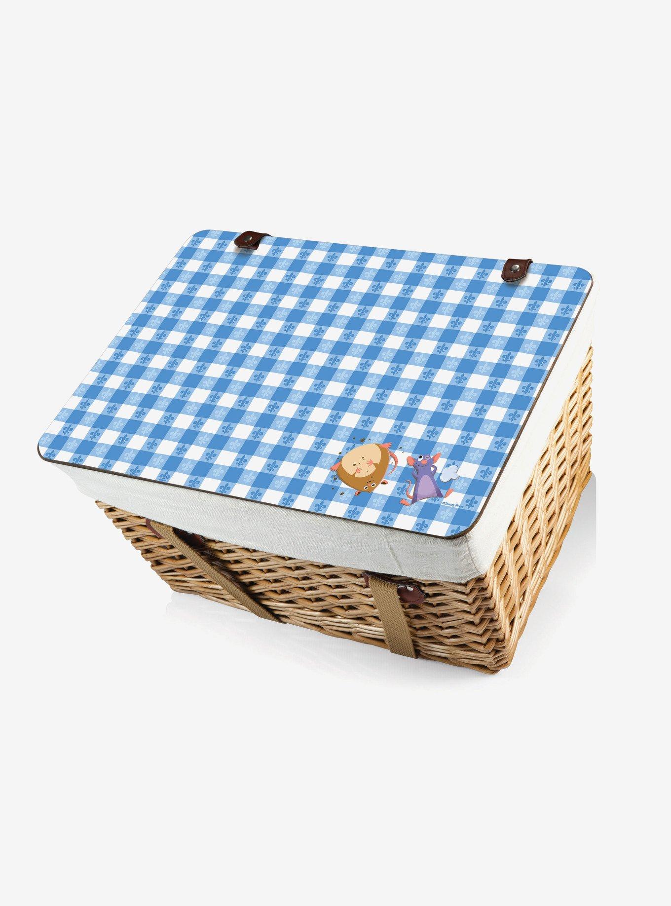 Disney Pixar Ratatouille Canasta Wicker Picnic Basket