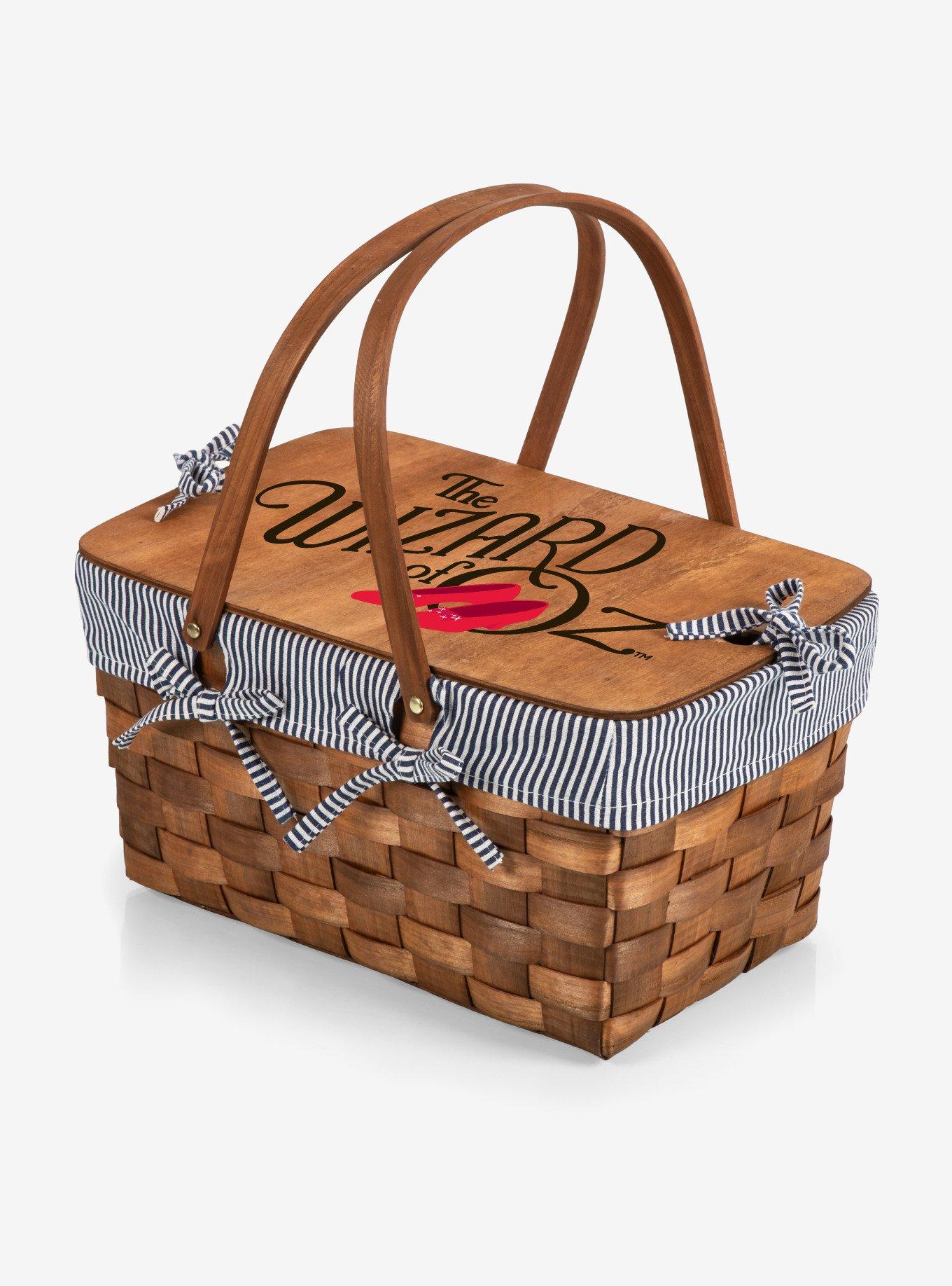 The Wizard of Oz Kansas Handwoven Picnic Basket, , alternate