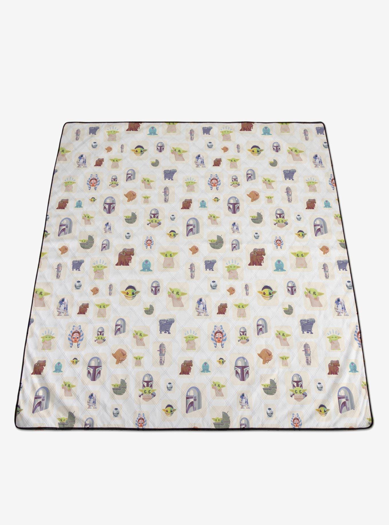 Star Wars The Mandalorian The Child Impresa Picnic Blanket