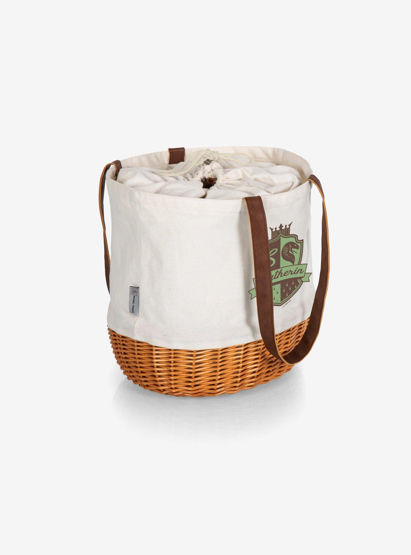 Harry Potter Slytherin Coronado Basket Tote Bag, , alternate