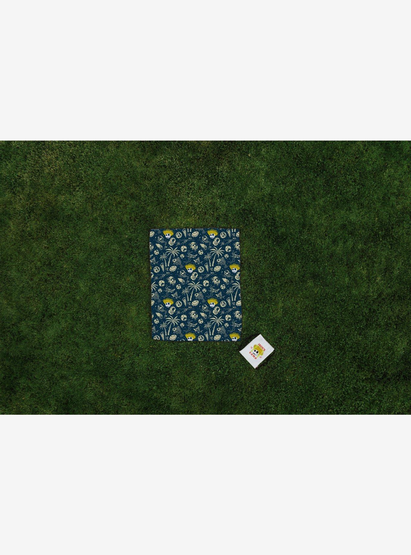 Disney Nightmare Before Christmas Jack & Sally Impresa Picnic Blanket, , alternate