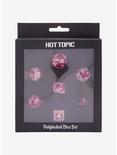 Hot Pink Polyhedral Dice Set, , alternate