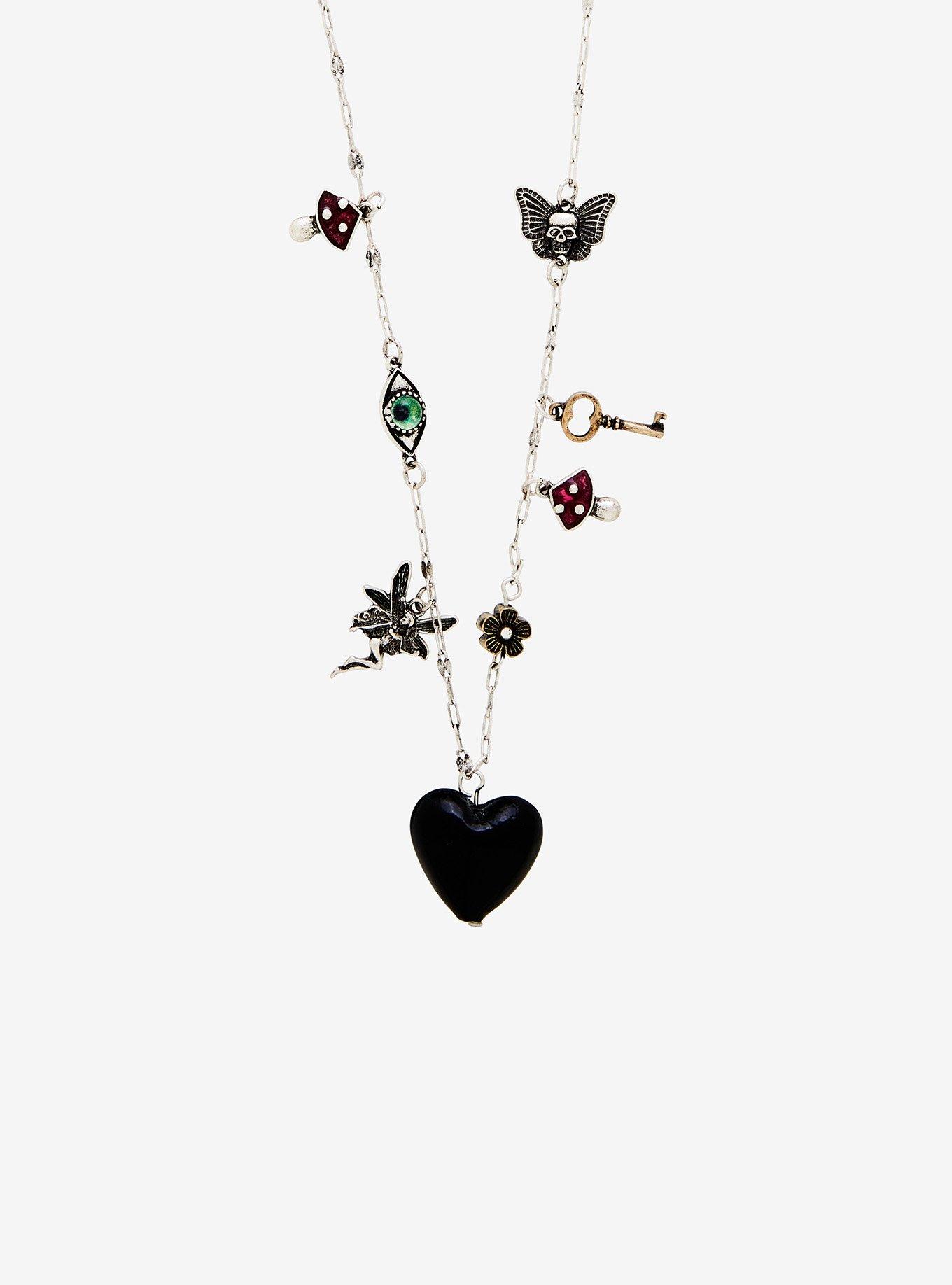 Thorn & Fable Fairy Charm Necklace, , alternate