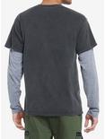 Fearless Twofer Long-Sleeve T-Shirt, GREY, alternate