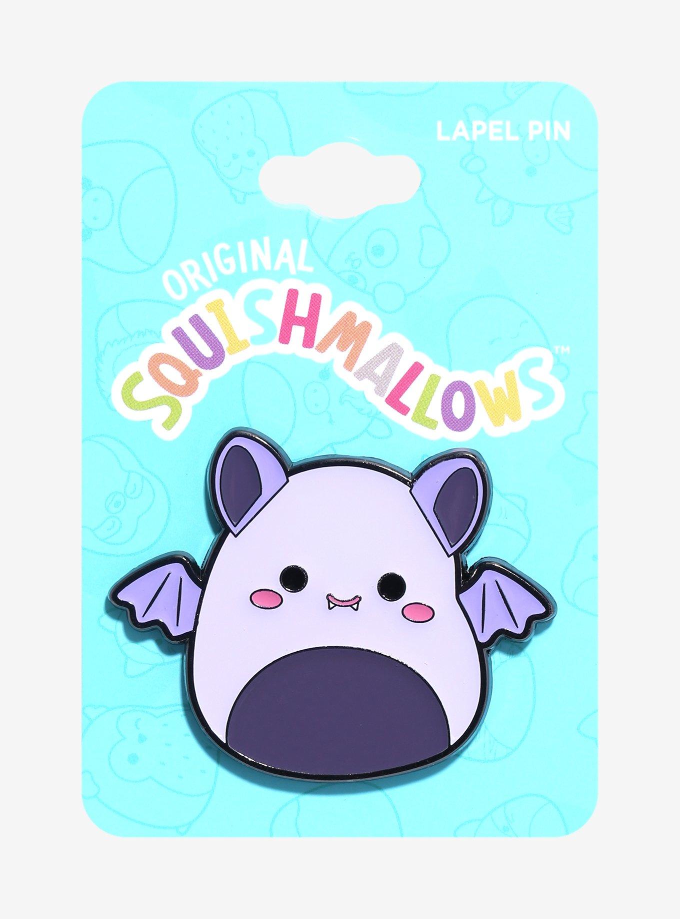 Squishmallows Zmuirez Vampire Bat Enamel Pin, , alternate