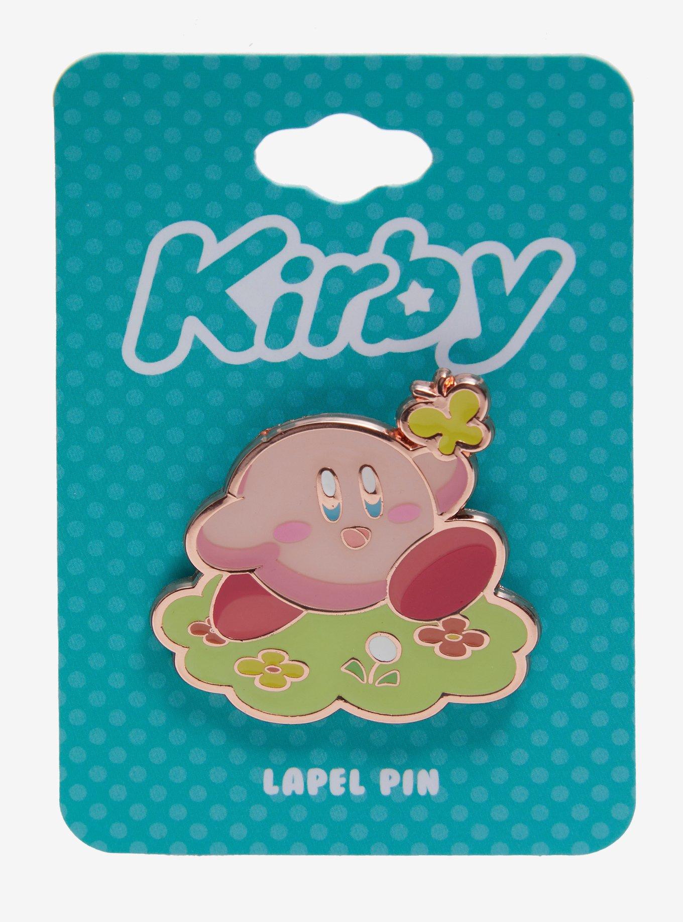 Kirby Butterfly Enamel Pin, , alternate