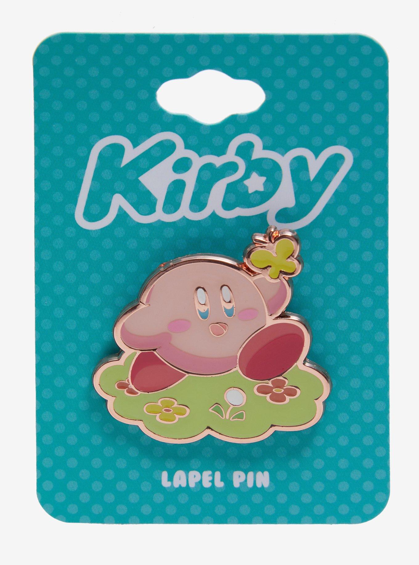 Kirby Butterfly Enamel Pin, , hi-res