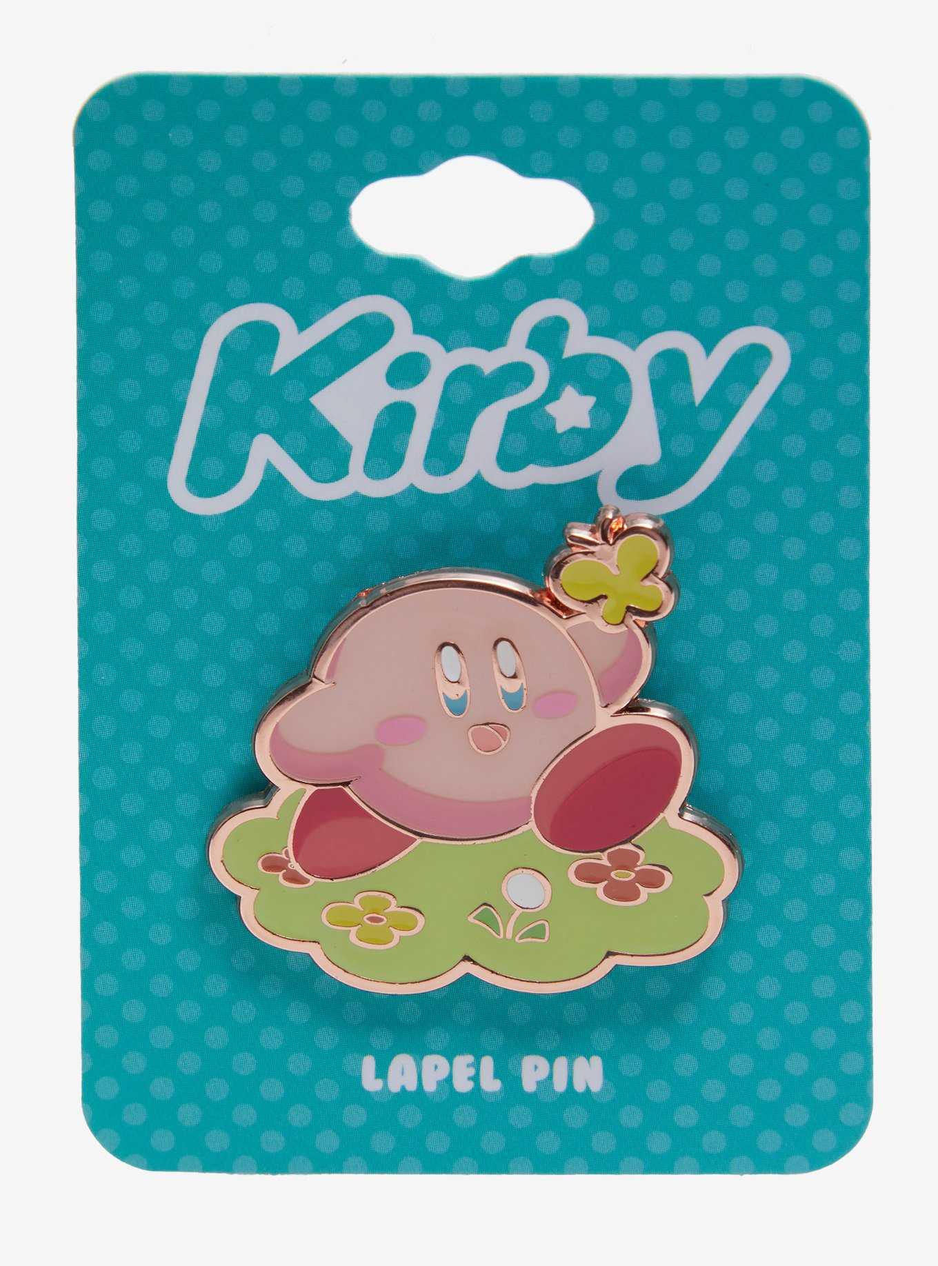 Kirby Butterfly Enamel Pin, , hi-res