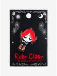 Ruby Gloom Pouty Face Enamel Pin, , alternate