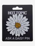 Daisy Yes Or No Spinner Enamel Pin, , alternate