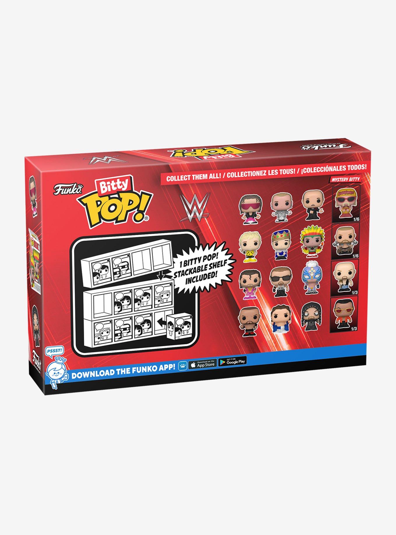 Funko WWE Bitty Pop! Razor Ramon & More Vinyl Figure Set, , alternate