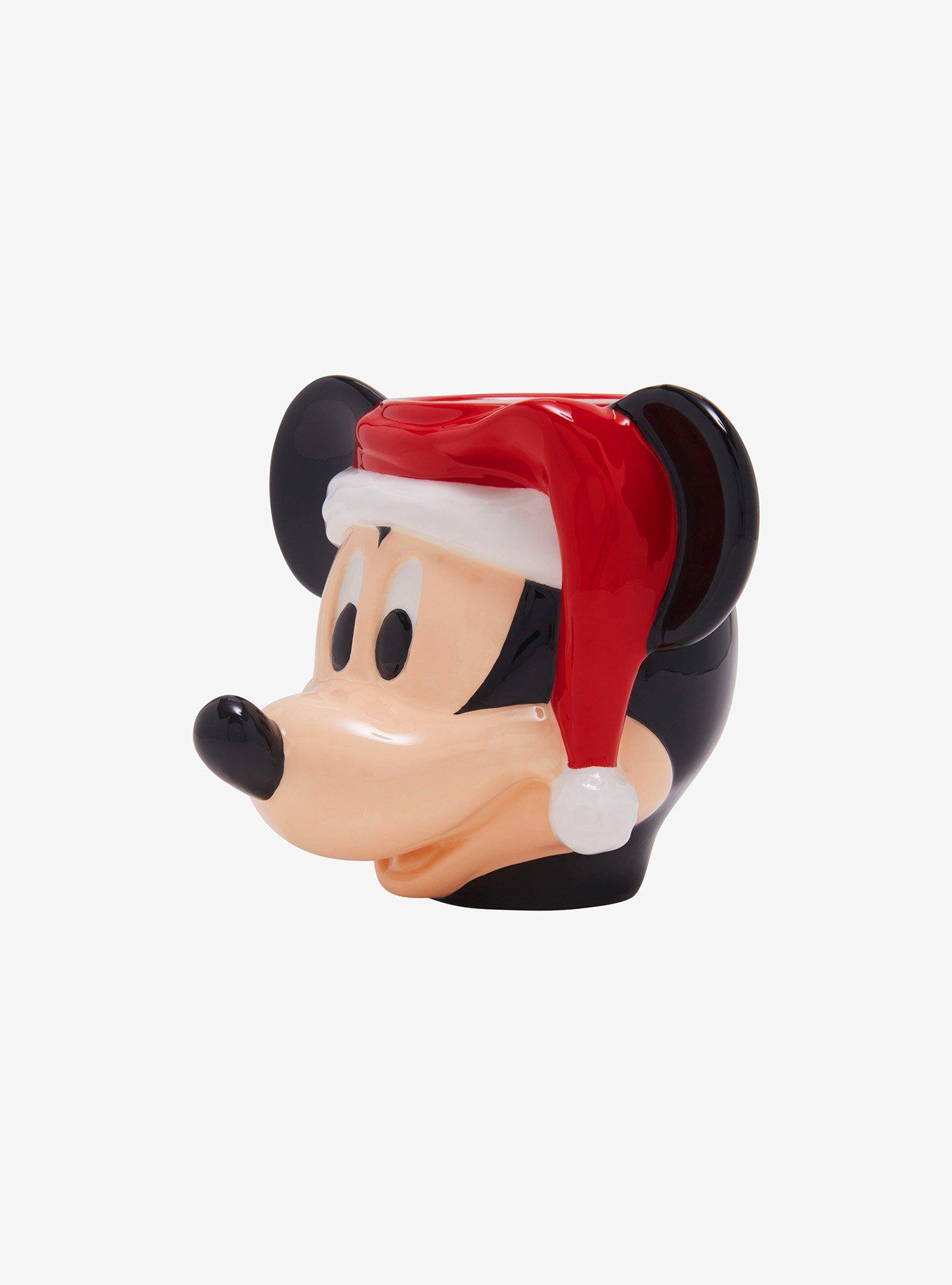 Disney Mickey Mouse Santa Head Mug, , alternate