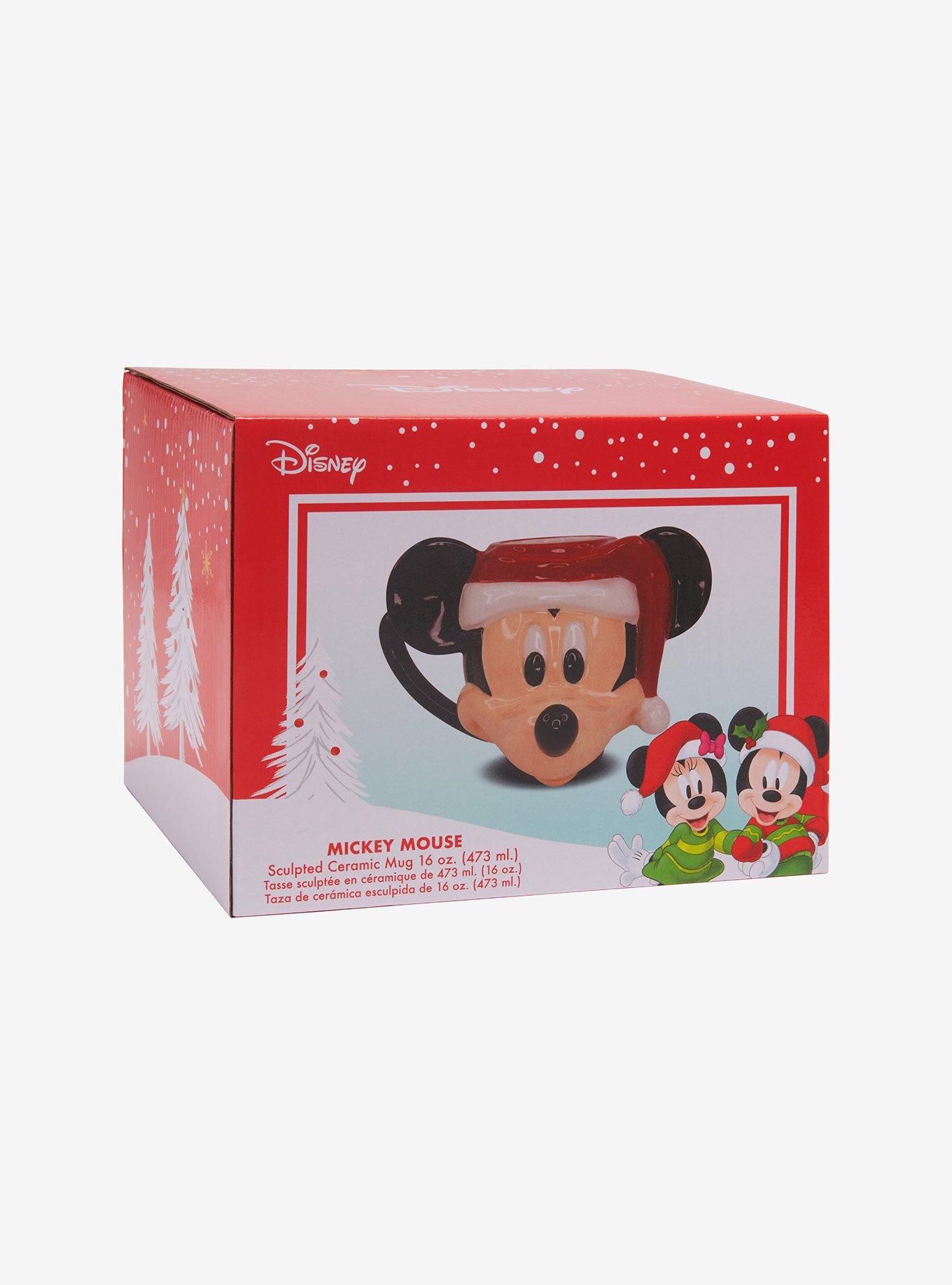 Disney Mickey Mouse Santa Head Mug, , alternate