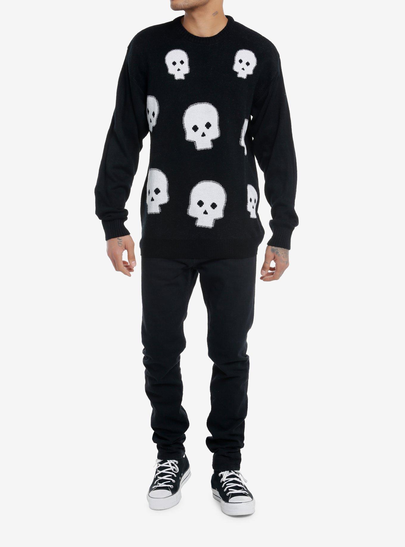 Skulls Sweater, , hi-res